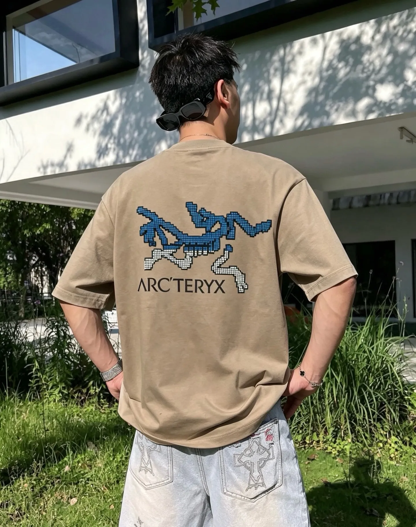 Arc～ logo 《 》 ， ， Same Style， : Black White Coffee Brown Size：S（90-130 ） M（125-150 ） L（135-165 ） XL（160-190 ） XXL（185 ）